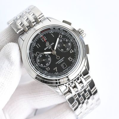 GF Factory Breitling Replicawatch Info Stainless Steel 42MM Mechanical Automatic Movement Men's Watch